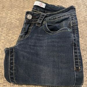Tin Haul low Rise Boot Cut Jeans